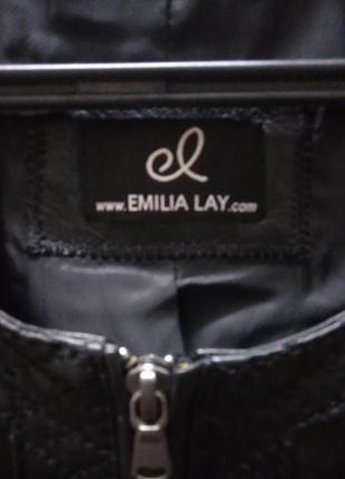 Куртка жіноча шкіряна emilia lay2 фото