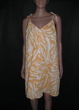 Легкий сарафан плаття h&m бавовна розмыр l8 фото