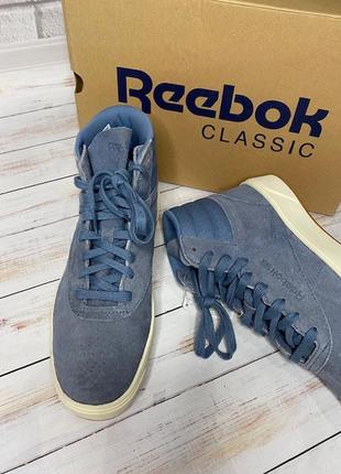 Шкіряні хайтопи reebok, 39р3 фото