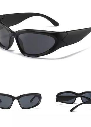Очки окуляри черные сонцезахисні солнцезащитные3 фото