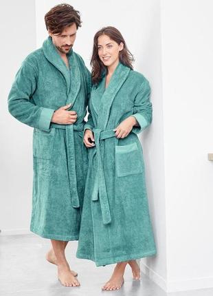 Добротний, теплий махровий халат, унісекс, від tchibo (німеччина)