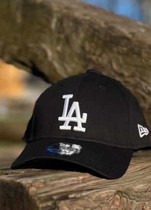 Оригинальная черная кепка new era 9forty los angeles dodgers 940  11405493