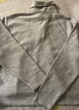 Стильный укороченный свитер поло chiarugi кардиган,4 фото