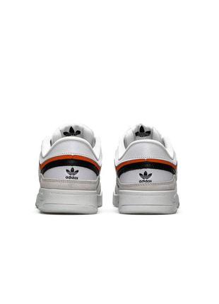 Жіночі кросівки adidas drop step white orange / smb5 фото