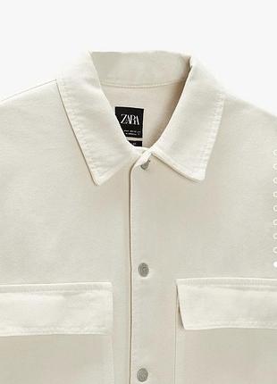 Джинсовка куртка джинсова zara 3