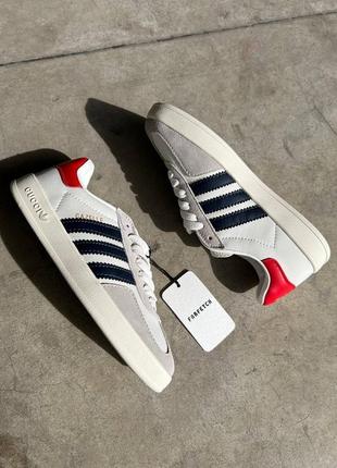 Кросівки колаборації adidas gazelle white3 фото