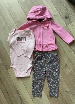 Аостюм лосвни бодік 9-12 carters1 фото