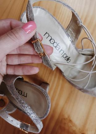 Красивые туфли босоножки moda in pelle2 фото