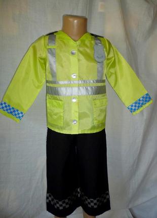 Карнавальний костюм поліцейського на 3-5 років