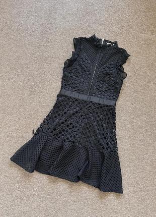 Платье кружево черное3 фото