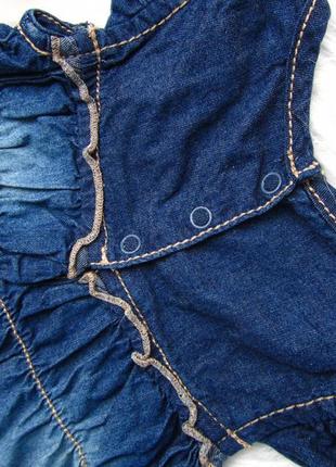 Стильное и качественное джинсовое платье сарафан mexx2 фото