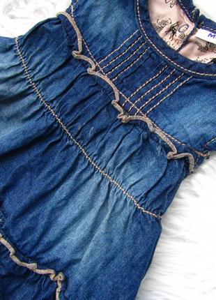 Стильное и качественное джинсовое платье сарафан mexx4 фото