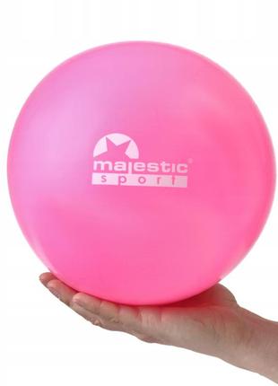 Мяч для пилатеса, йоги, реабилитации majestic sport minigymball 20-25 см 34753  poland