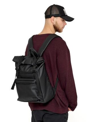 Мужской рюкзак ролл sambag rolltop zard черный