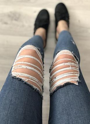 Джинси з високою посадкою topshop moto