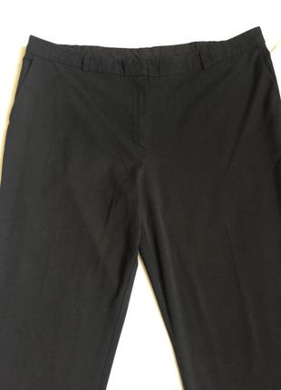 Відмінні легкі брюки чорні 3xl (54)2 фото