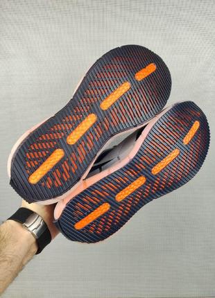 Чоловічі кросівки reebok zig kinetica gray/orange7 фото