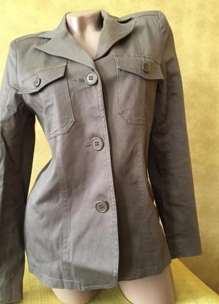 Удобный пиджак зелёный на каждый день