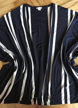 Накидка кімоно в смугу від h&m! p.-m/l