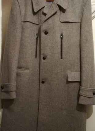 Модне стильне чоловіче пальто весна осінь демі 50-52