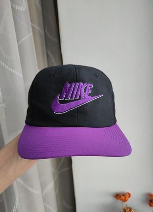 Винтажная кепка бейсболка nike vintage 90s baseball cap hat 54-598 фото