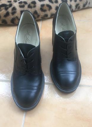 Туфли, ботильоны, кожа