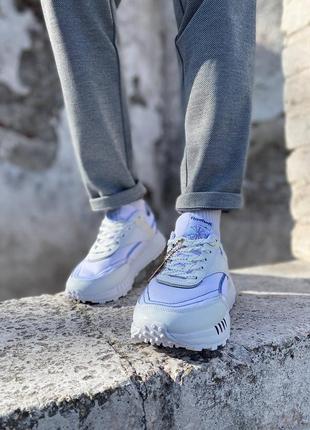 Кросівки reebok cl legacy white blue5 фото