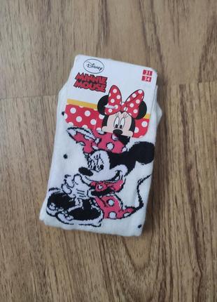 Детские носки для девочки р.31-34 мини маус minne mouse disney