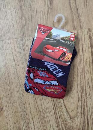 Детские носки для мальчика р.23-26 тачки маквин молния disney