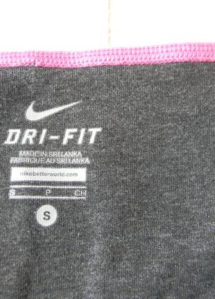 Жен.бриджи nike dri fit р.s оригинал7 фото