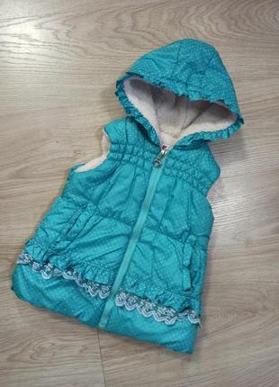 Жилетка на меху/ безрукавка x&y 4 года/104 см