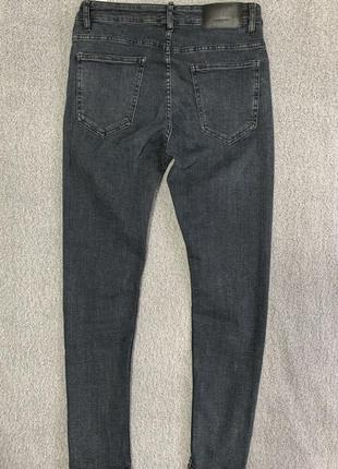 Джинси чоловічі завужені slim zara man  denim5 фото