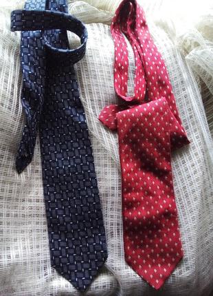 Набор шелковых галстуков armani collezioni-оригинал2 фото