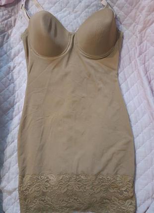 Шикарный красивый сетчатый сексуальный пеньюар корсет чехол мини платье.3 фото