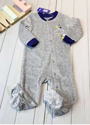 Велюровый, хлопковый человечек