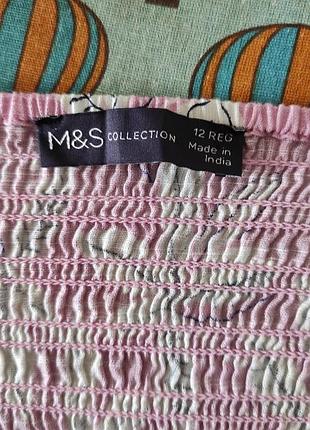 Платье коттоновое marks &amp; spenser 6