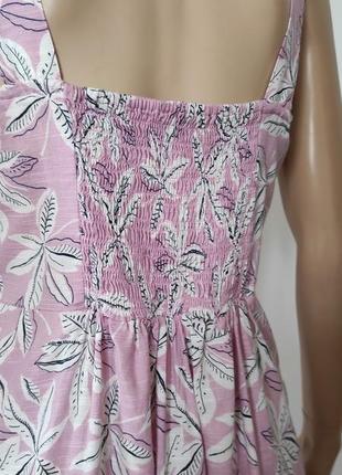 Платье коттоновое marks &amp; spenser 4