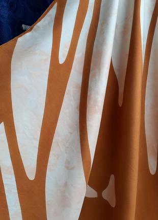 1940-е! 100% натуральный саржевый шелк арт-деко платок каре магги руф франция винтаж коллекционный антикварный4 фото