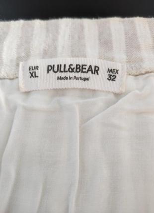 Юбка асимметричная трикотажная длинная pull &amp; bear2 фото