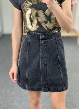 Джинсовая юбка на пуговках topshop 40‼️ро продажа‼️6 фото