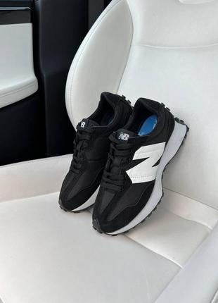 Кросівки new balance 327 beige black5 фото