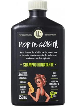 Шампунь для ежедневного использования для тусклых волос lola cosmetics morte subita shampoo hidratante 250мл