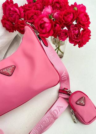 Сумочка prada pink4 фото