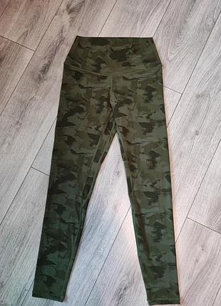 Лосины/зеленый/размер s