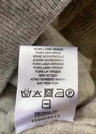 Шерстяной свитер lacoste 6