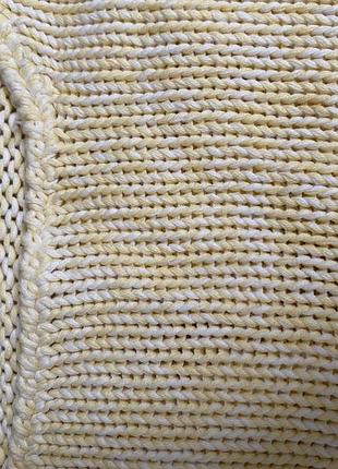 Светр кофта блідо жовта 7