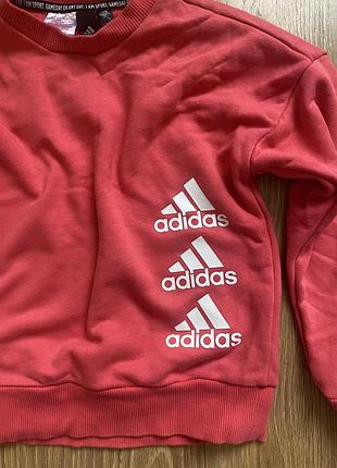 Adidas продам кофточку на девочку 2
