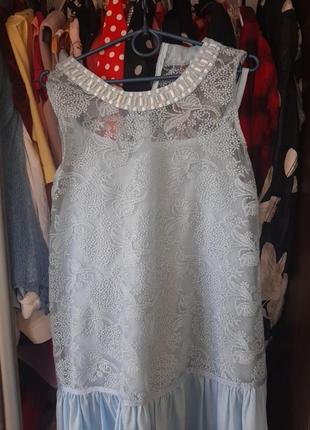 Свободного кроя пляття дуже круте на літо ,ручне шиття колір не передає камера