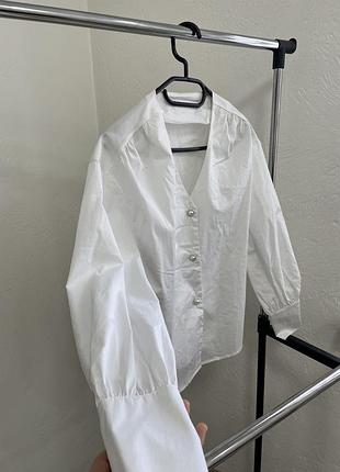 Рубашка белая новая