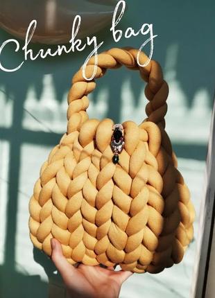 Chunky bag с украшением